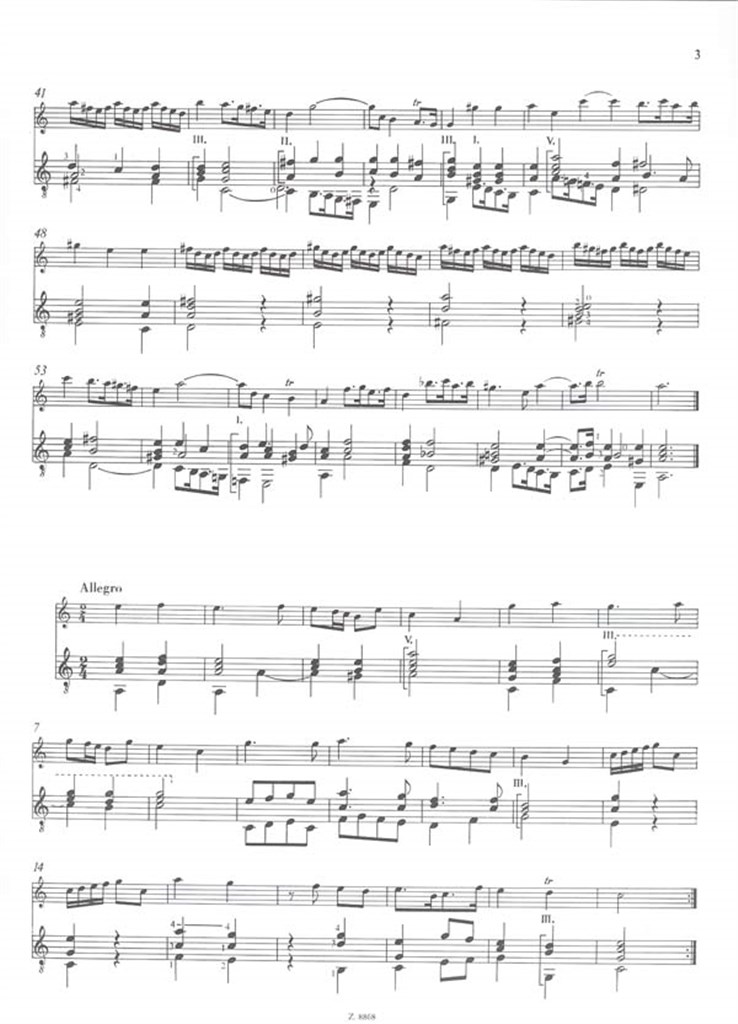 Sonate a-Moll